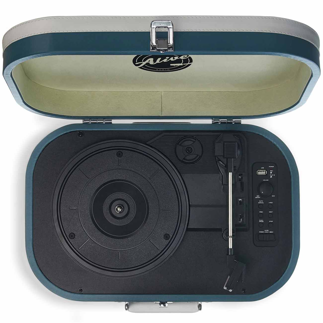 Виниловый проигрыватель Alive Audio VINTAGE Cold Wave (VNT-02-CW)