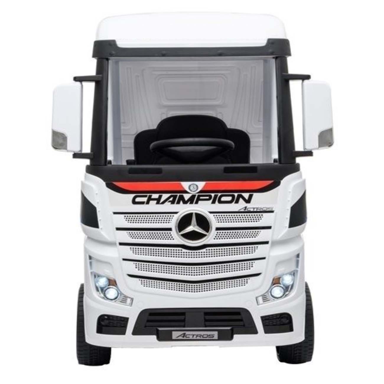 Электромобиль R-Wings фура Mercedes-Benz Actros 4WD 12V, White (RWE358)