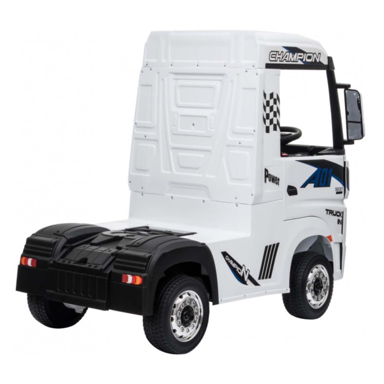 Электромобиль R-Wings фура Mercedes-Benz Actros 4WD 12V, White (RWE358)