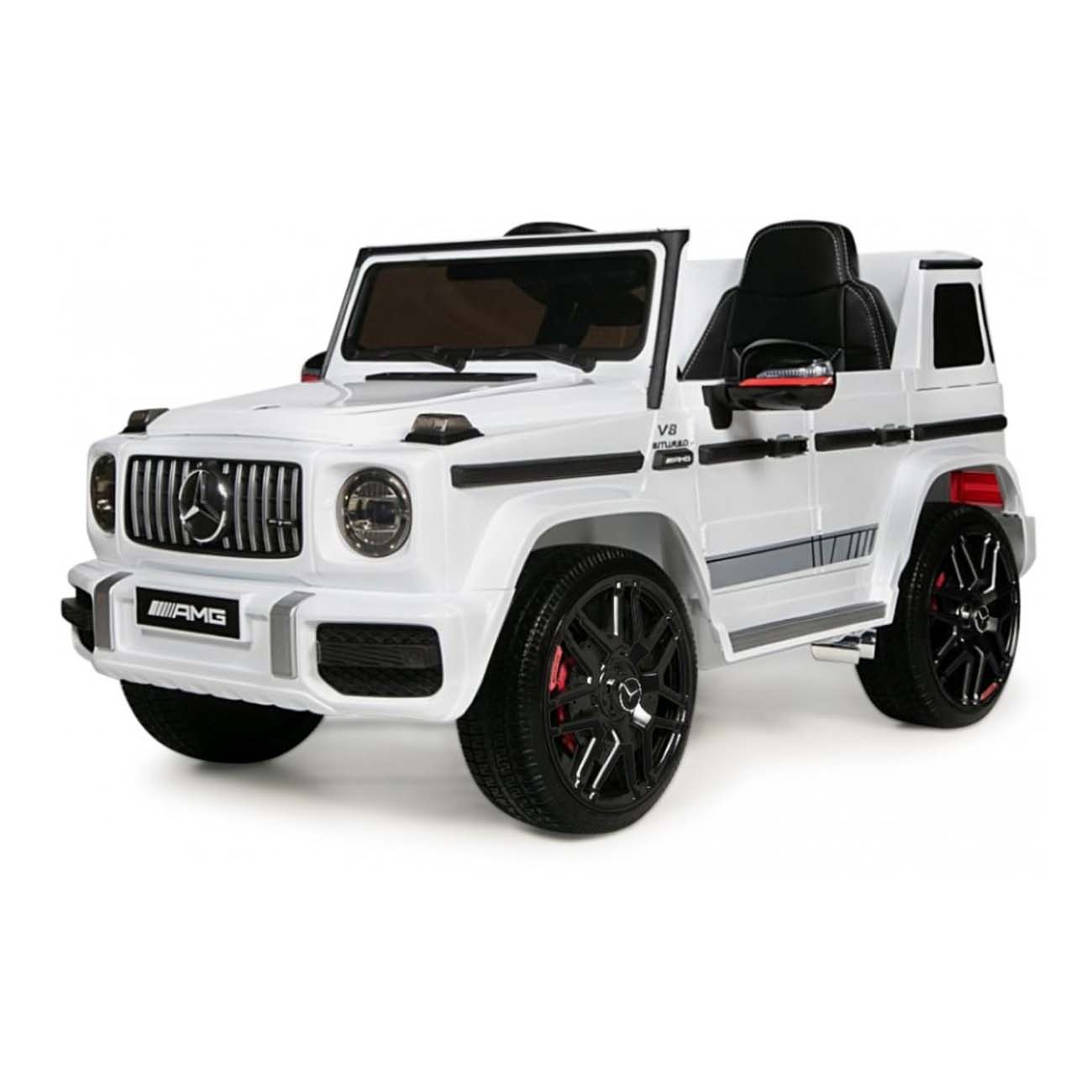 Электромобиль R-Wings Mercedes-Benz G63 AMG 12V, White (RWE02)