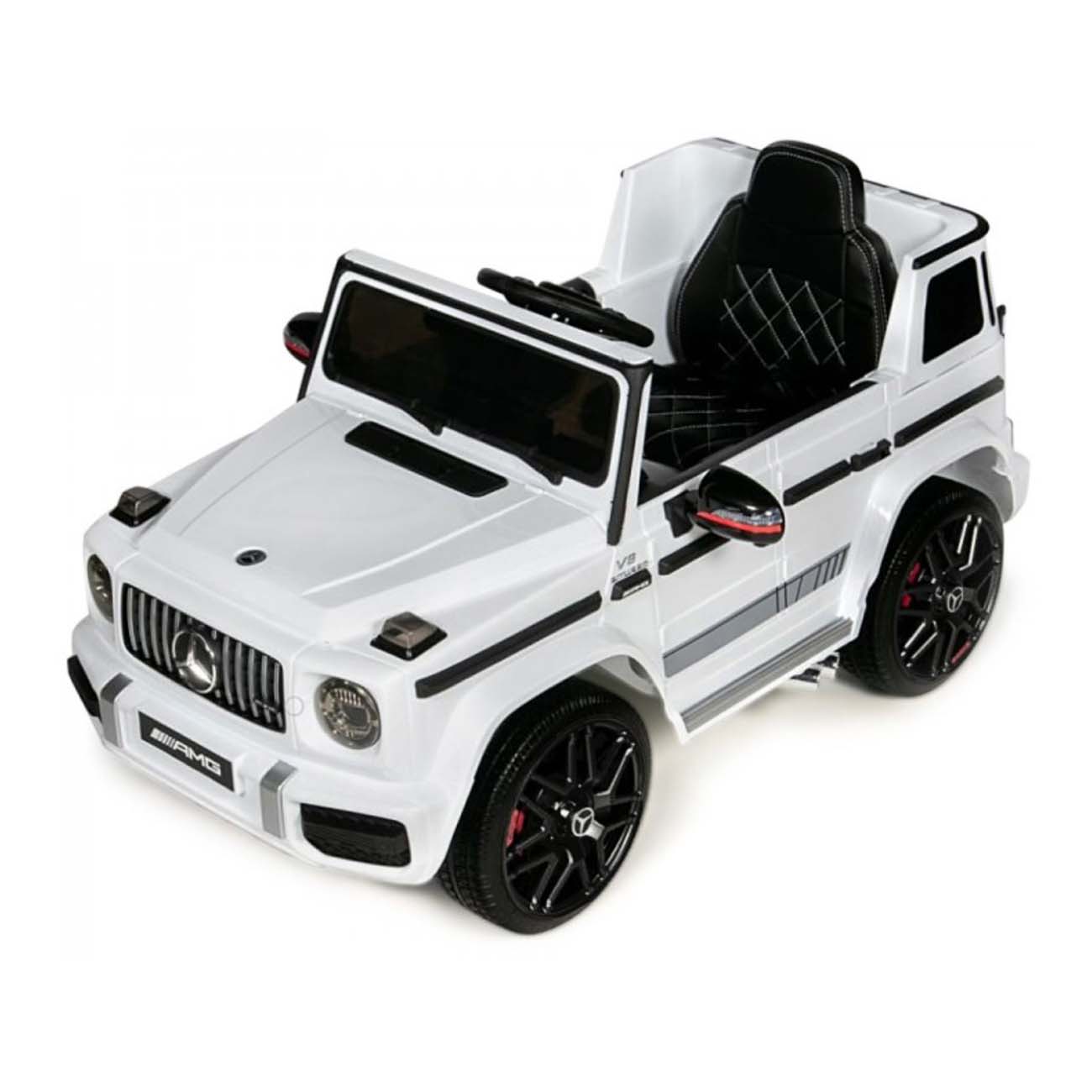 Электромобиль R-Wings Mercedes-Benz G63 AMG 12V, White (RWE02)
