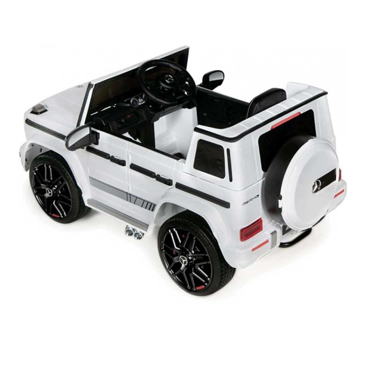 Электромобиль R-Wings Mercedes-Benz G63 AMG 12V, White (RWE02)