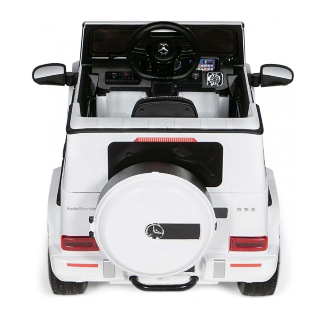 Электромобиль R-Wings Mercedes-Benz G63 AMG 12V, White (RWE02)