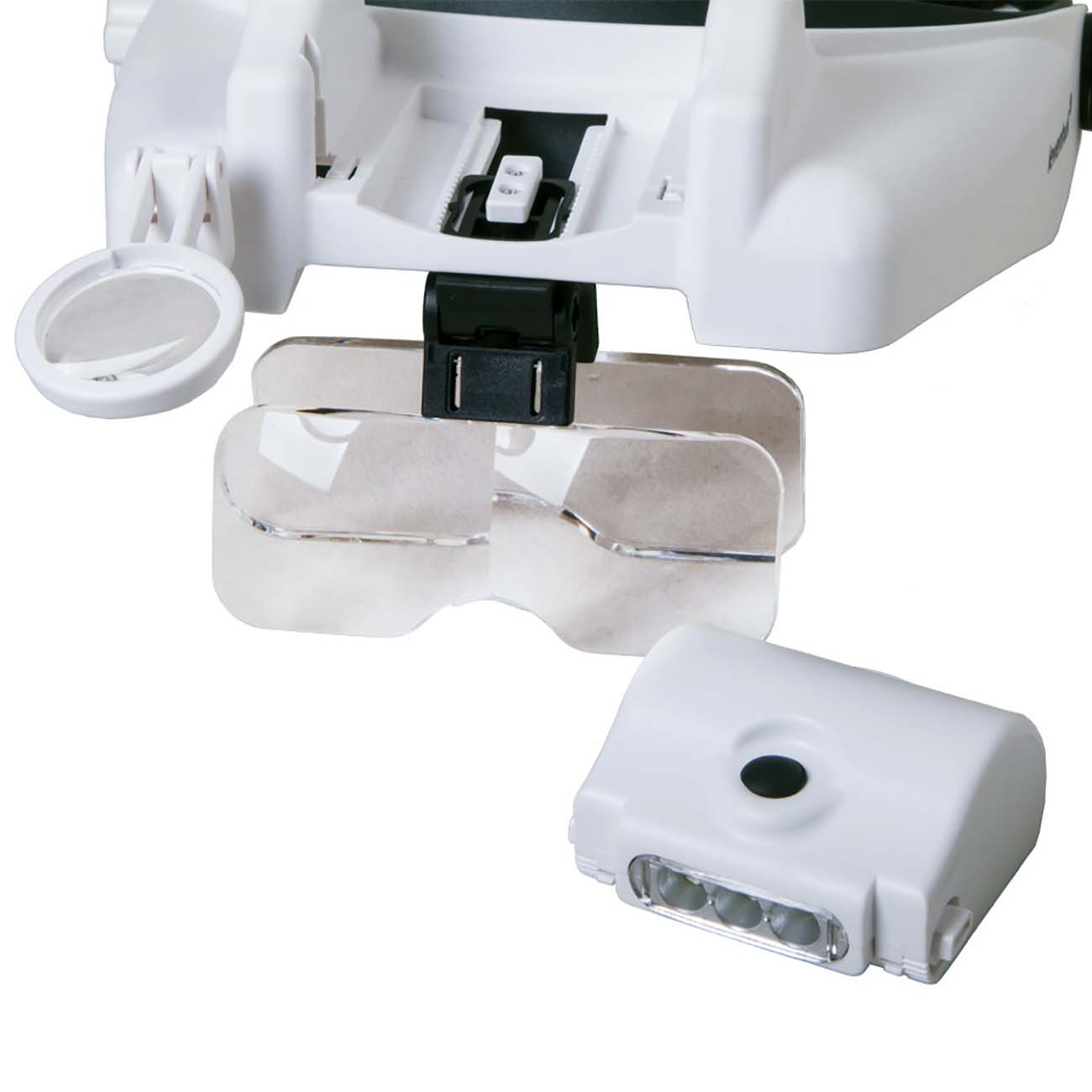 Лупа налобная Levenhuk Zeno Vizor H7 (72611)