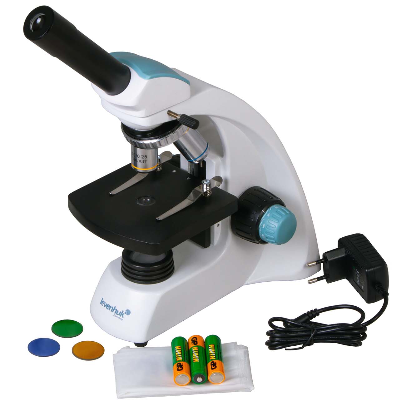 Микроскоп Levenhuk 400M, монокулярный (75419)