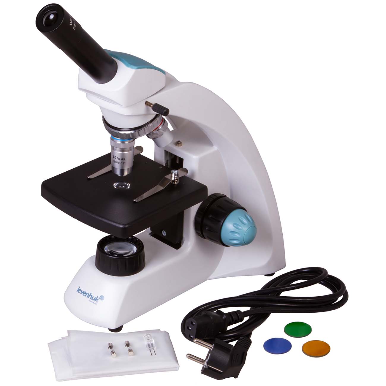 Микроскоп Levenhuk 500M, монокулярный (75424)