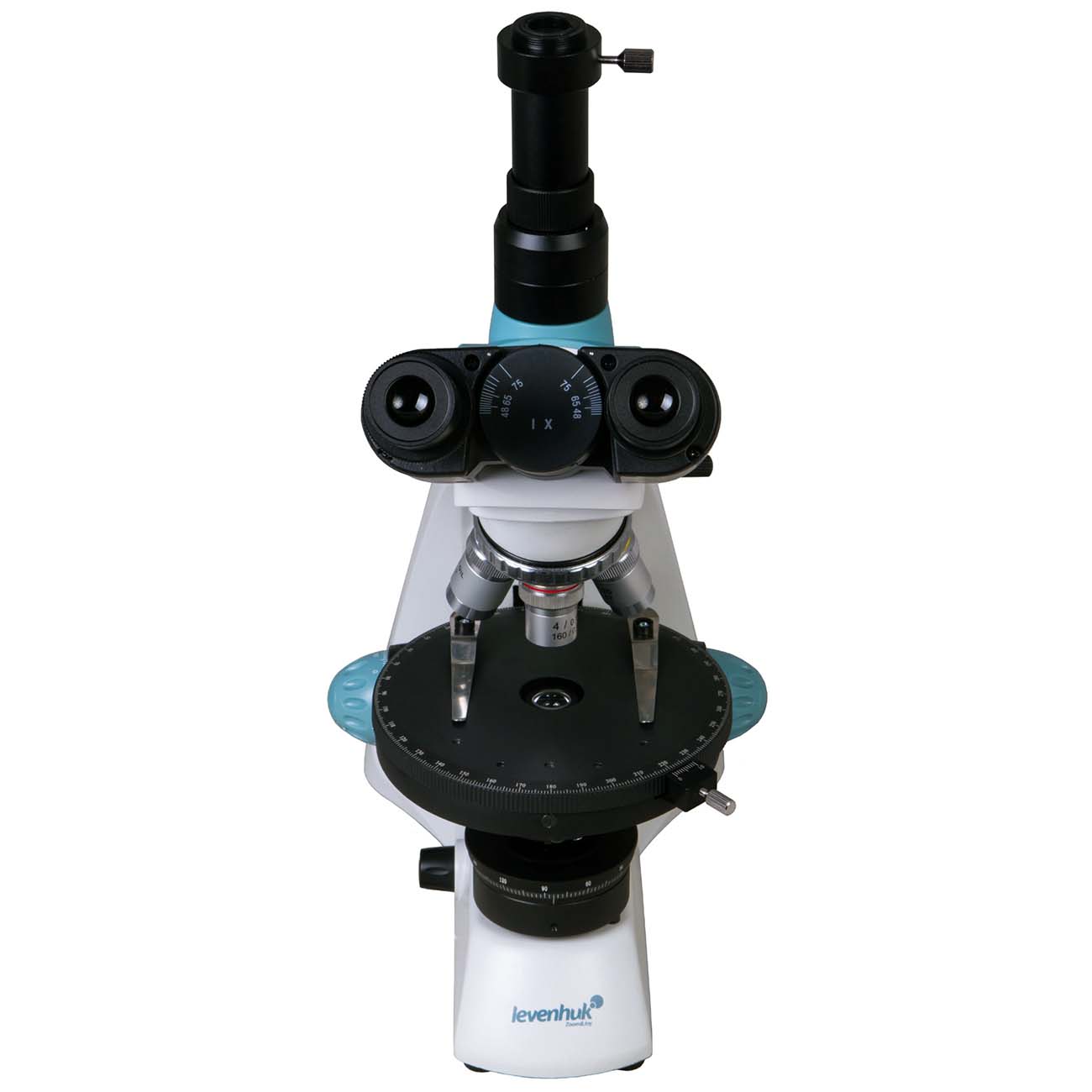 Микроскоп Levenhuk 500T POL, тринокулярный, поляризационный (75427)