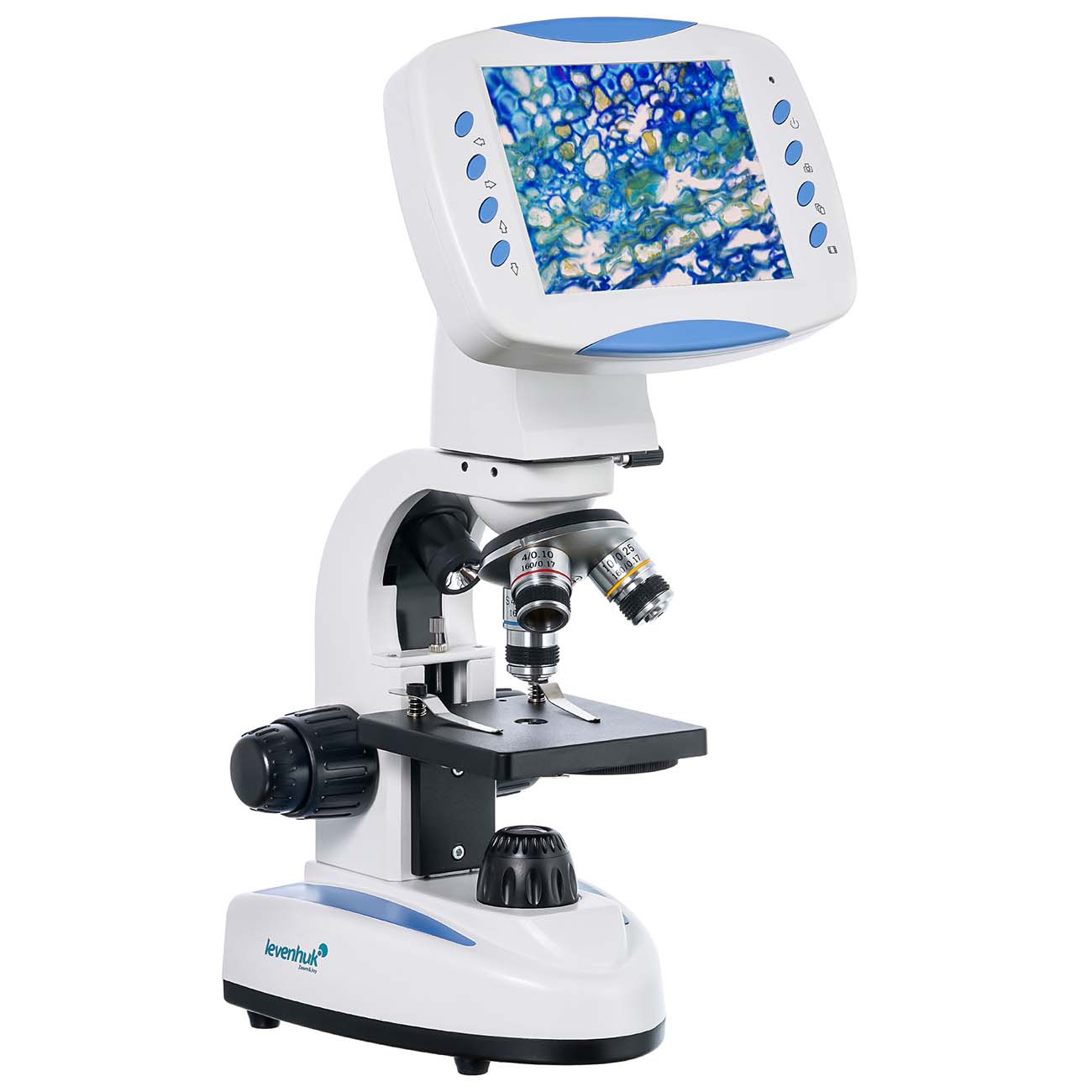 Микроскоп Levenhuk D80L LCD, монокулярный, цифровой (75433)