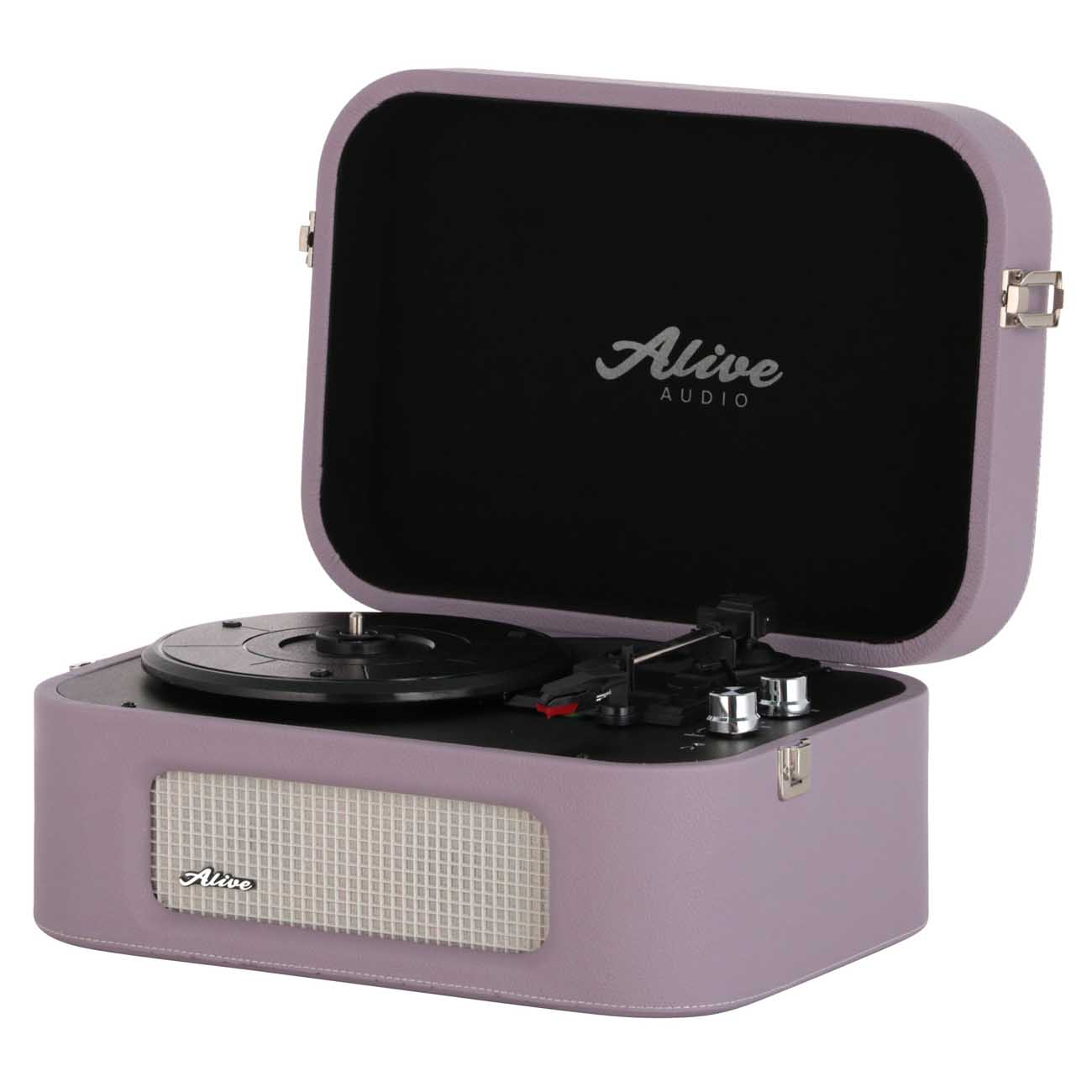 Виниловый проигрыватель Alive Audio STORIES Lilac Bluetooth (STR-06-LL)