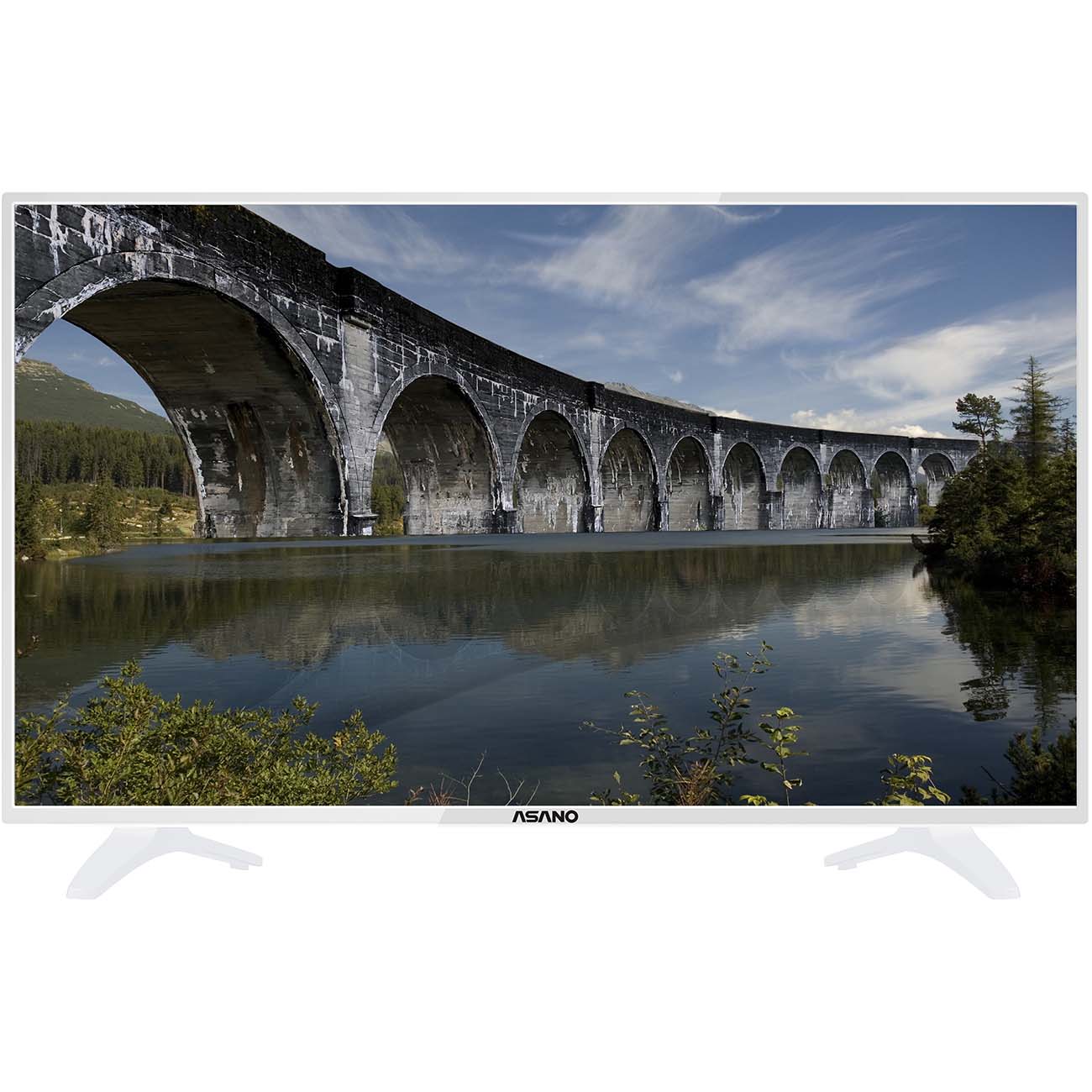 Телевизор ASANO 32LH1011T белый фото