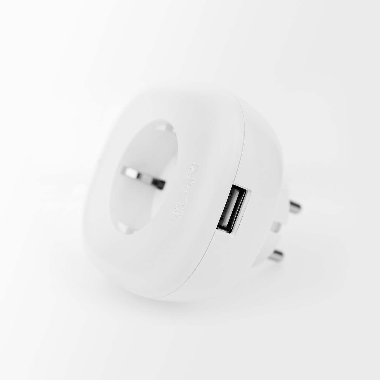 Умная розетка Elari Smart Socket (SMS-EU10USB)