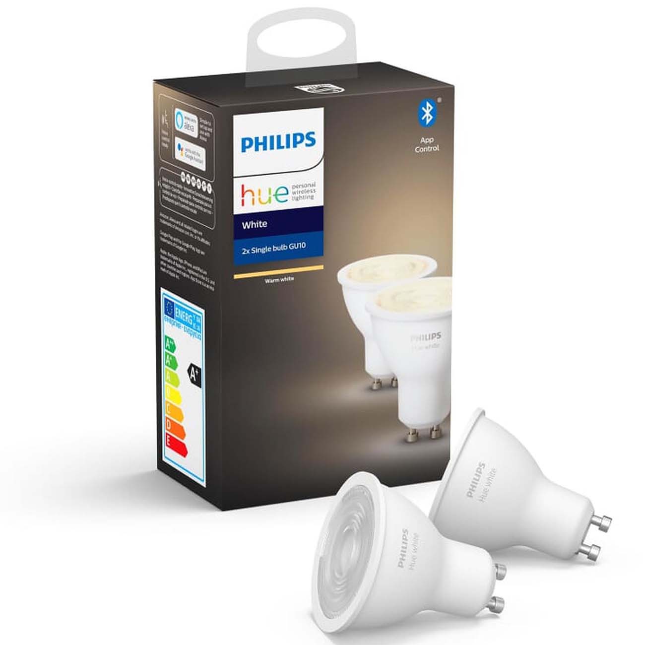 Набор умных ламп Philips Hue Single Bulb GU10 2шт (929001953506)