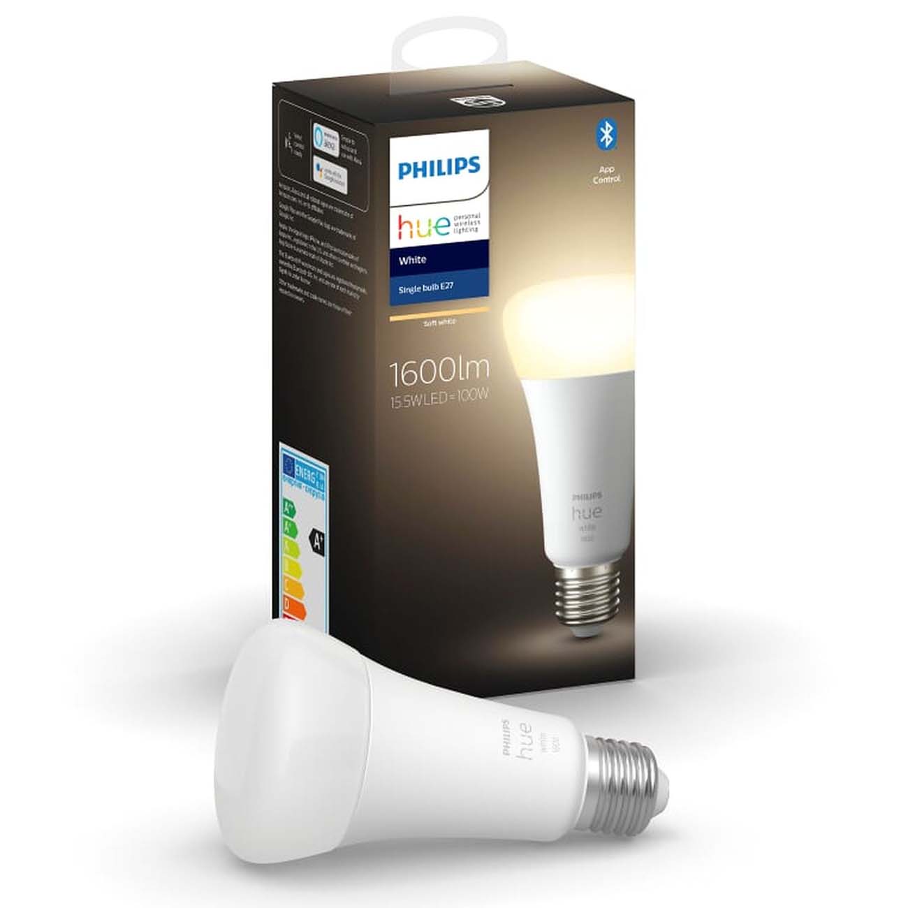 Умная лампа Philips Hue Single Bulb E27 (929002334903)
