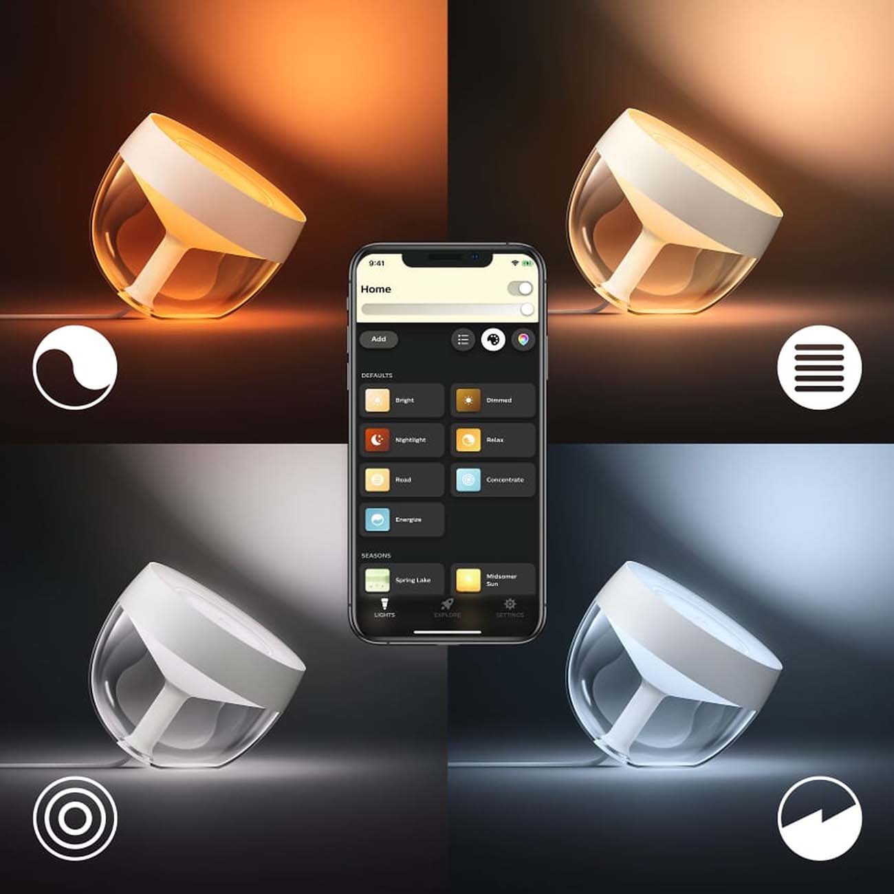 Умный светильник Philips Hue Iris Gold (929002376401)