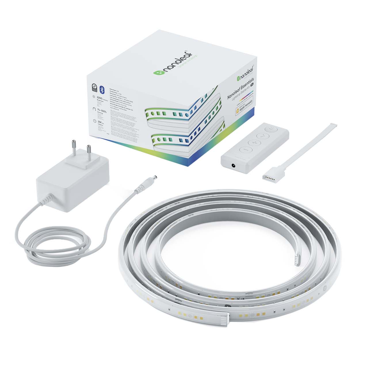 Умная светодиодная лента Nanoleaf Essentials Lightstrip Smarter Kit(NL55-0002LS-2M)