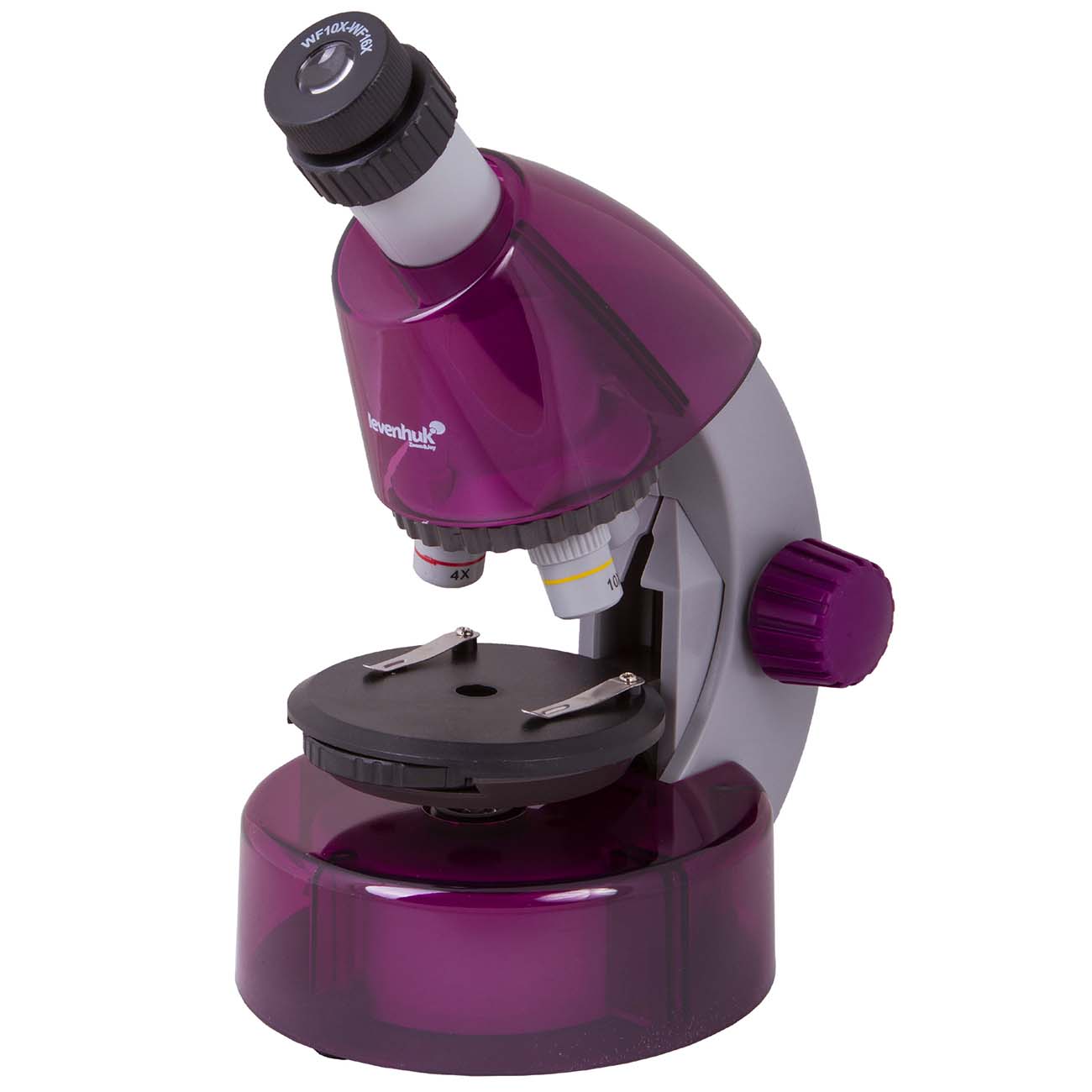 Микроскоп Levenhuk LabZZ MV1 Amethyst + книга (77622)