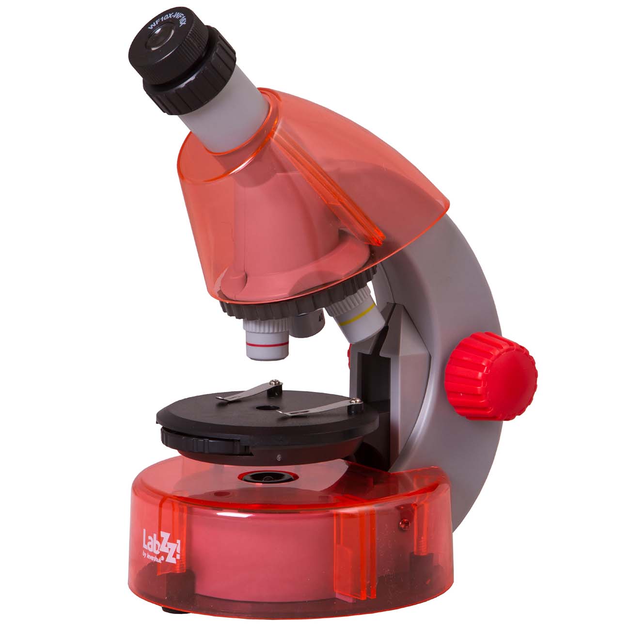 Микроскоп Levenhuk LabZZ MV1 Orange + книга (77624)