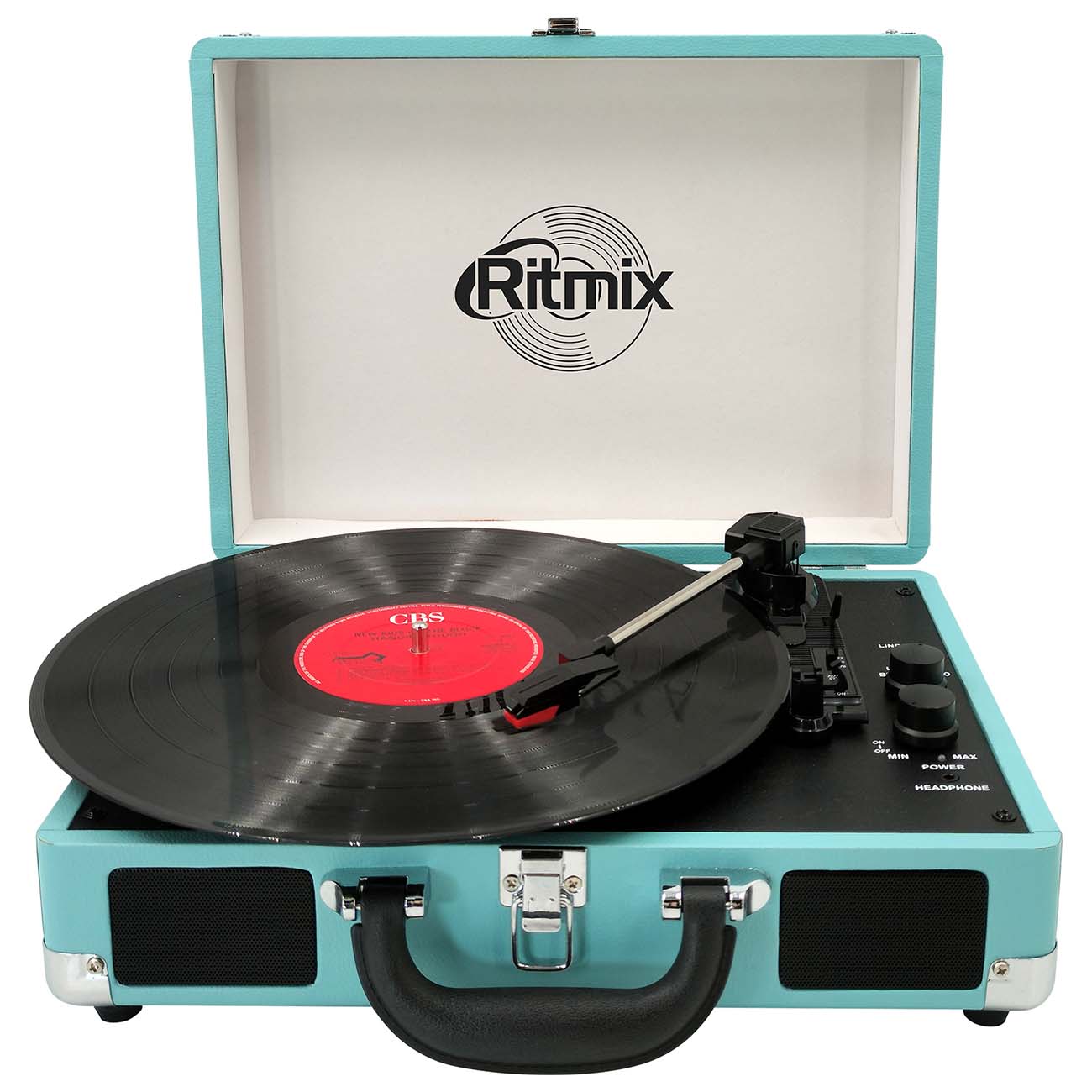 Виниловый проигрыватель Ritmix LP-160B Blue фото