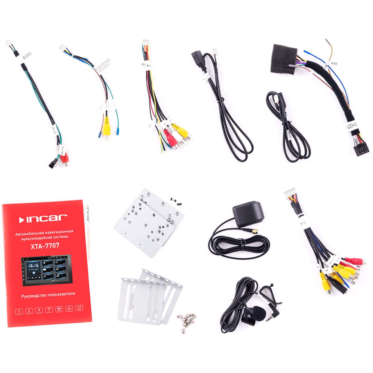 USB-Автомагнитола c встроенным монитором Incar XTA-7707