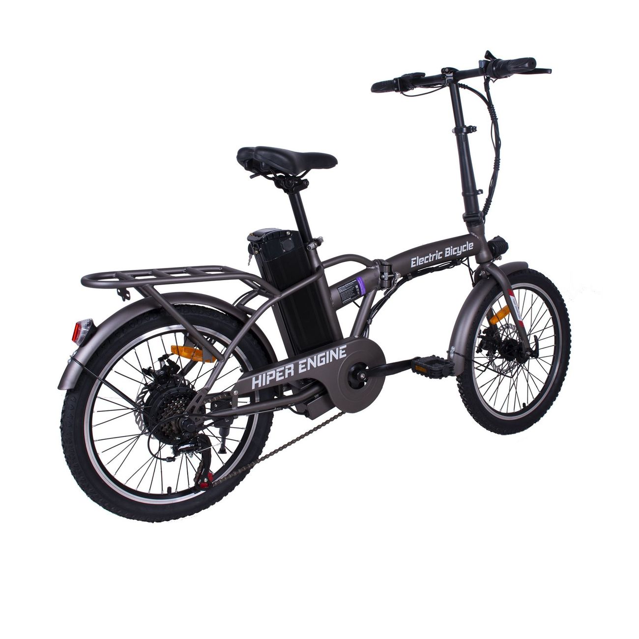 Электрический велосипед HIPER HE-BF200 металлик