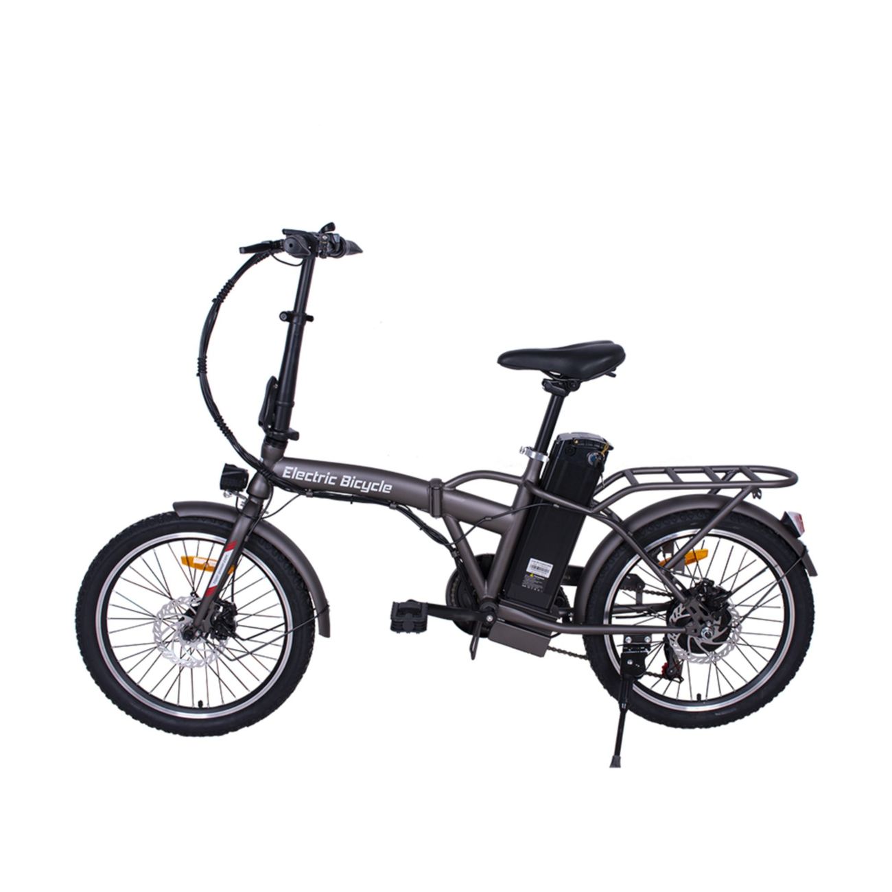 Электрический велосипед HIPER HE-BF200 Brown металлик