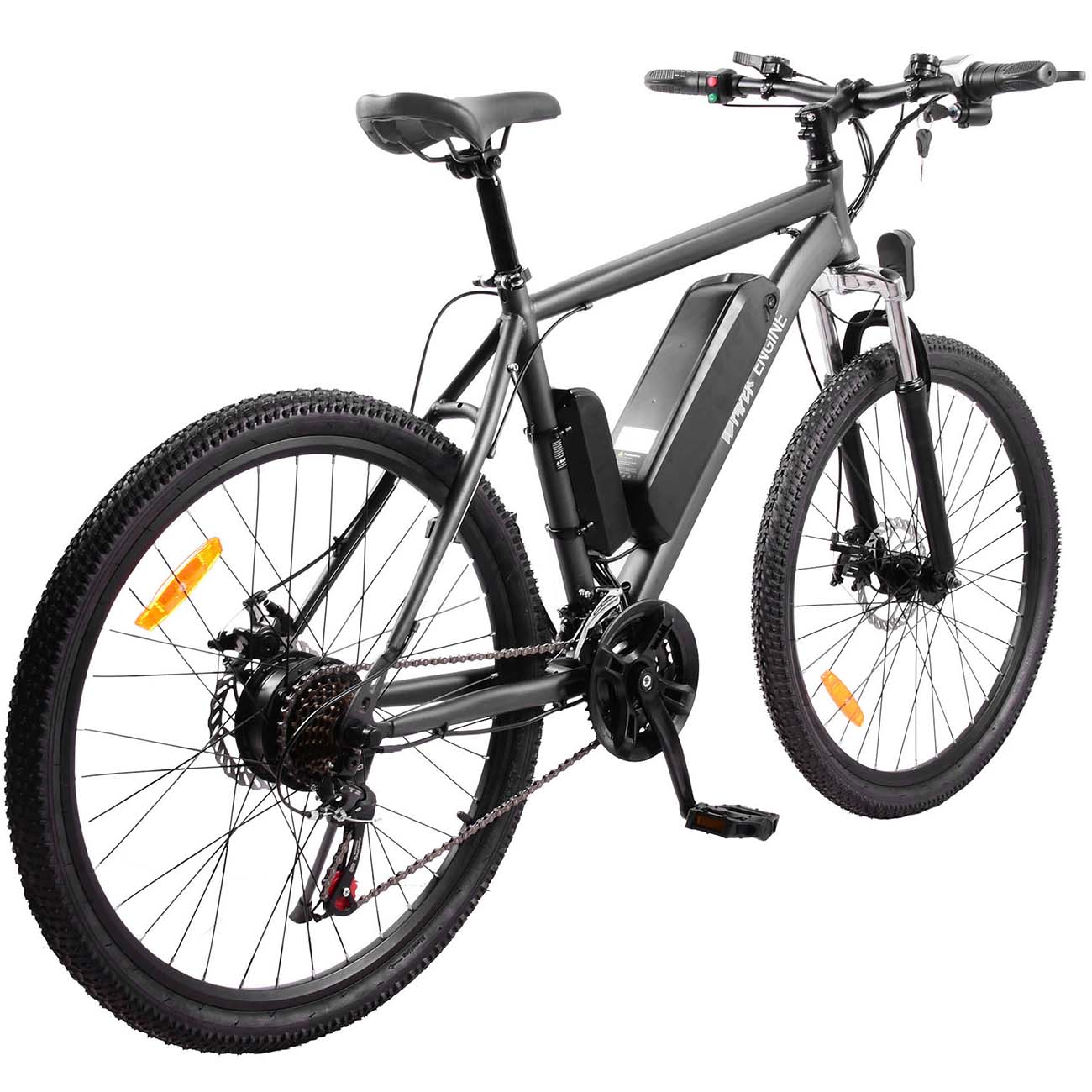 Электрический велосипед HIPER Engine HE-B51 графитовый