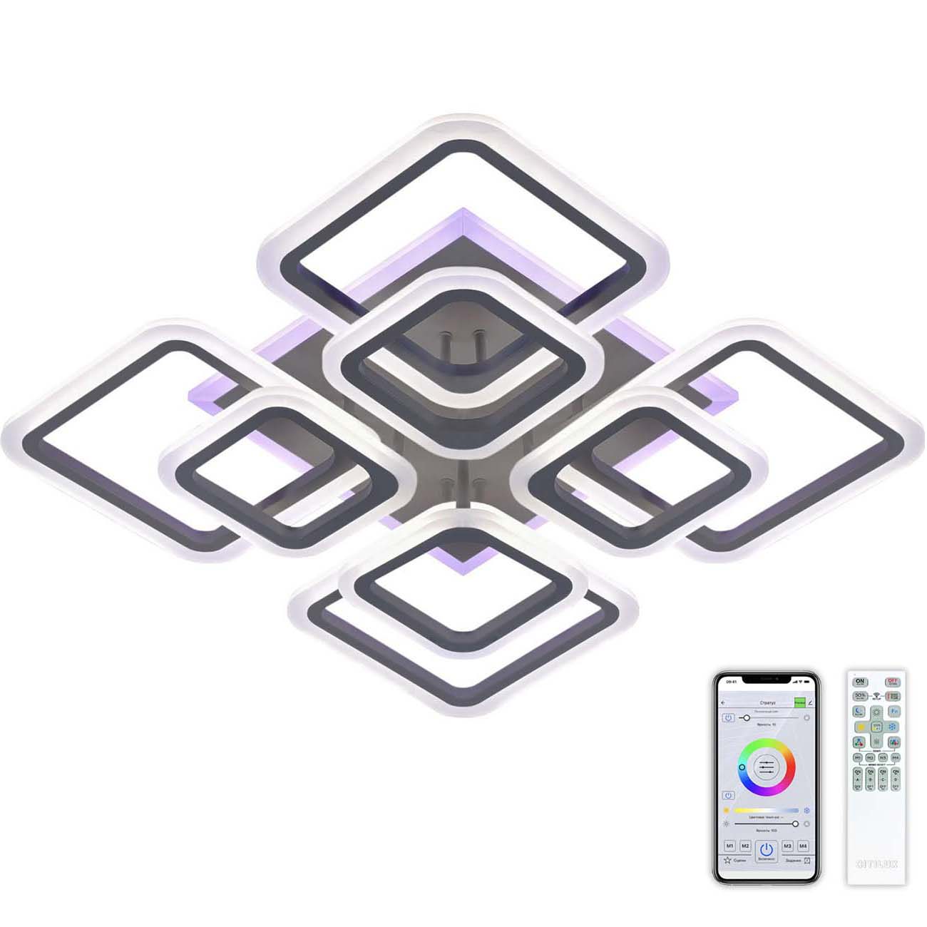 Умный светильник Citilux Марсель Smart, кофе (CL232A185E)