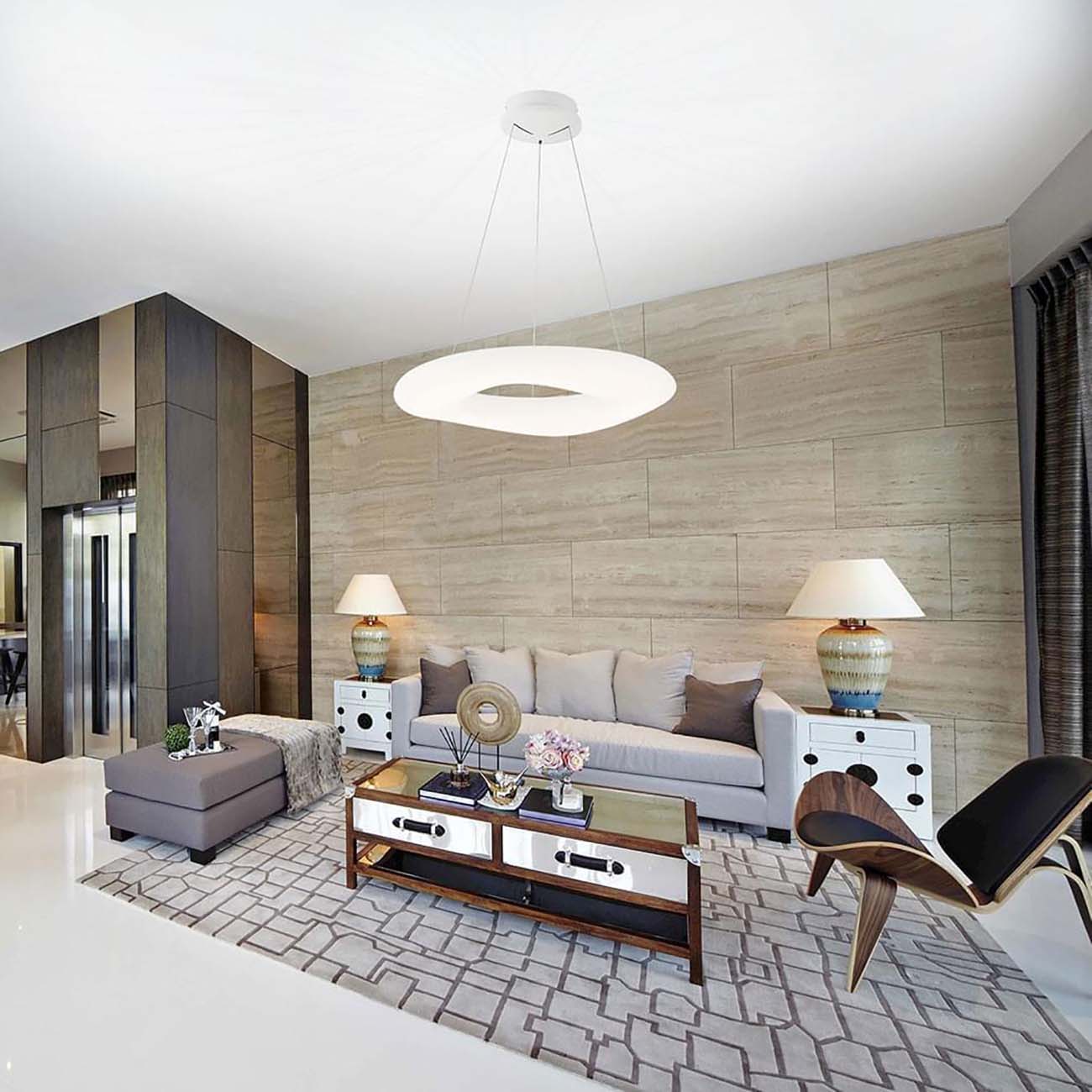 Умный светильник Citilux Stratus Smart 120W LED, белый (CL732A800GS)