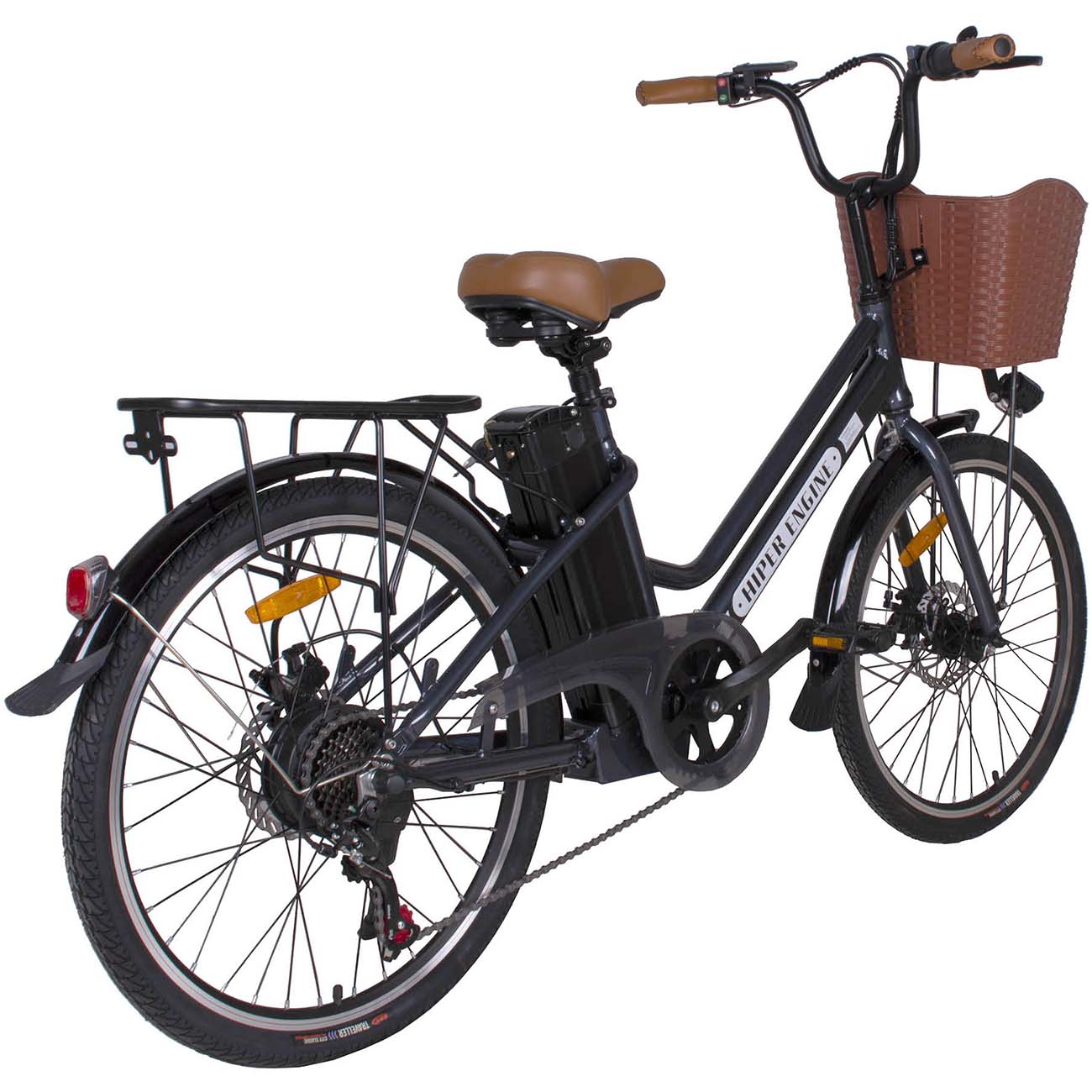 Электрический велосипед HIPER Engine B67 графитовый