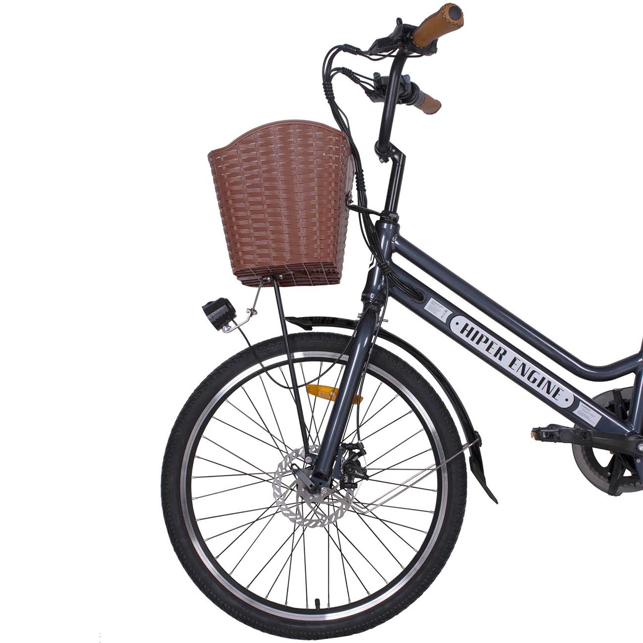 Электрический велосипед HIPER Engine B67 графитовый