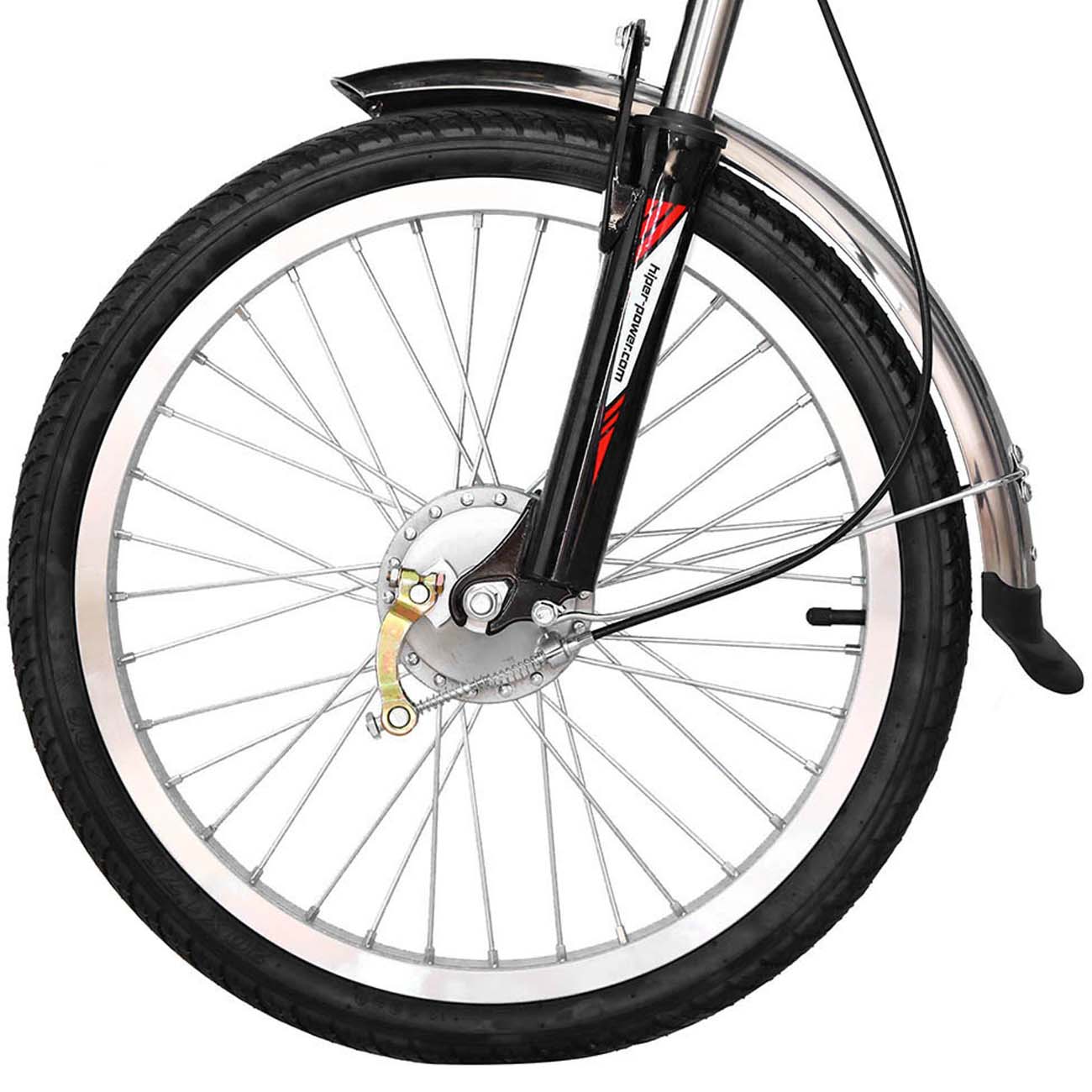 Электрический велосипед HIPER Engine BS265 серебристый