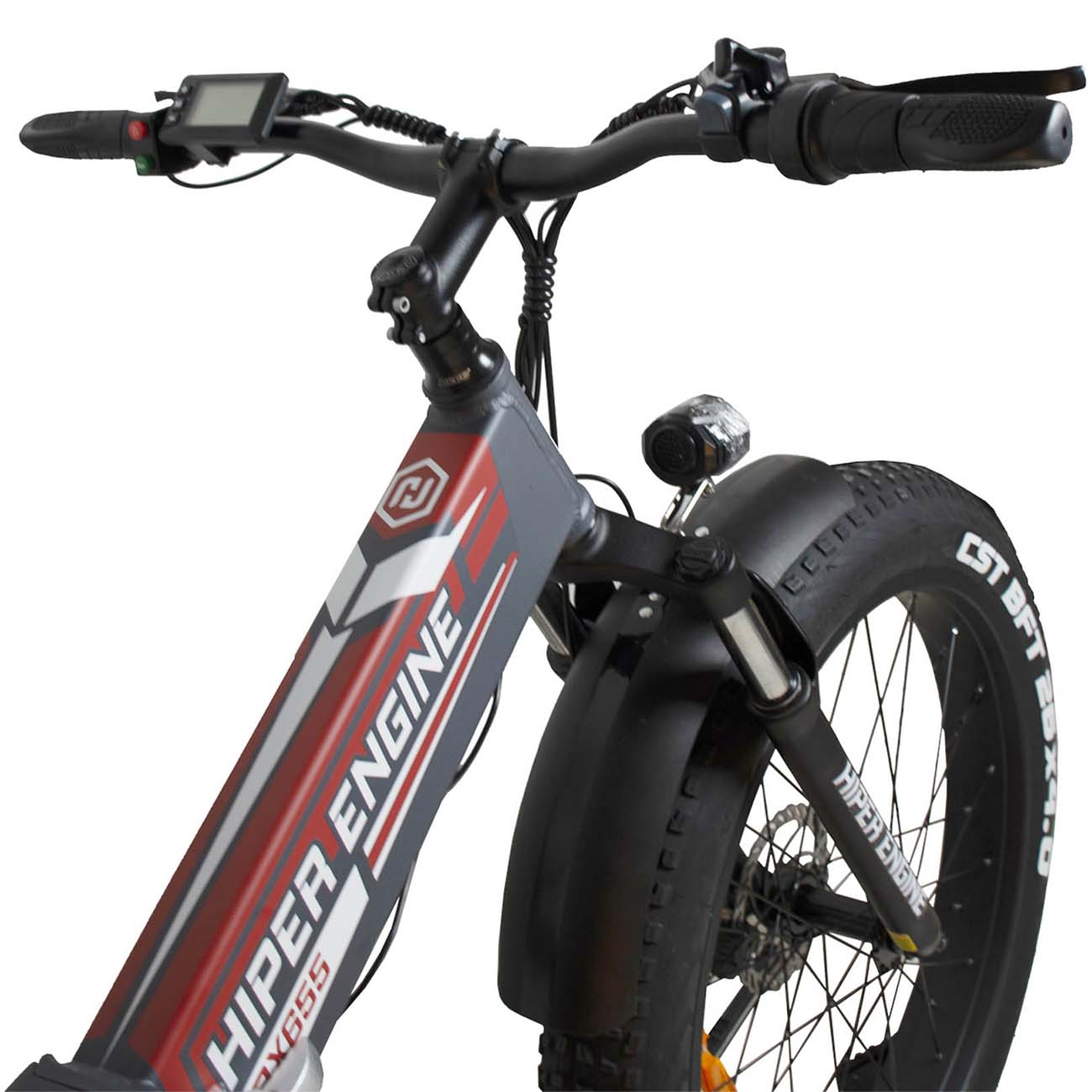 Электрический велосипед HIPER Engine BX655 графитовый