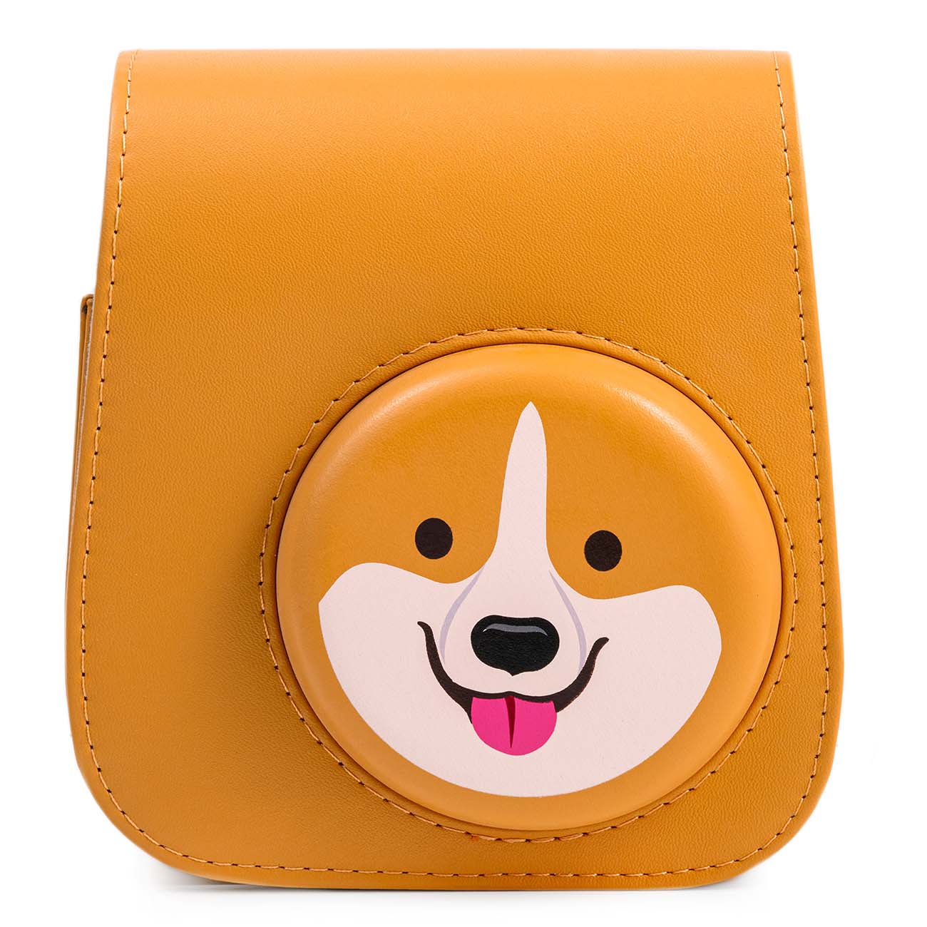 Чехол CAIUL для Instax Mini 11 Brown Corgi