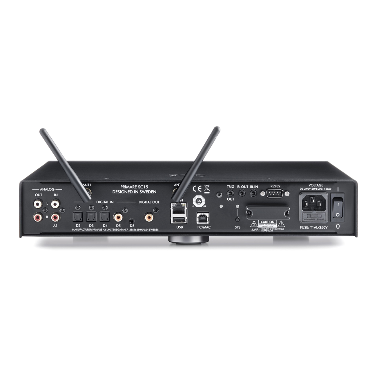 Предусилитель Primare SC15 Prisma Black