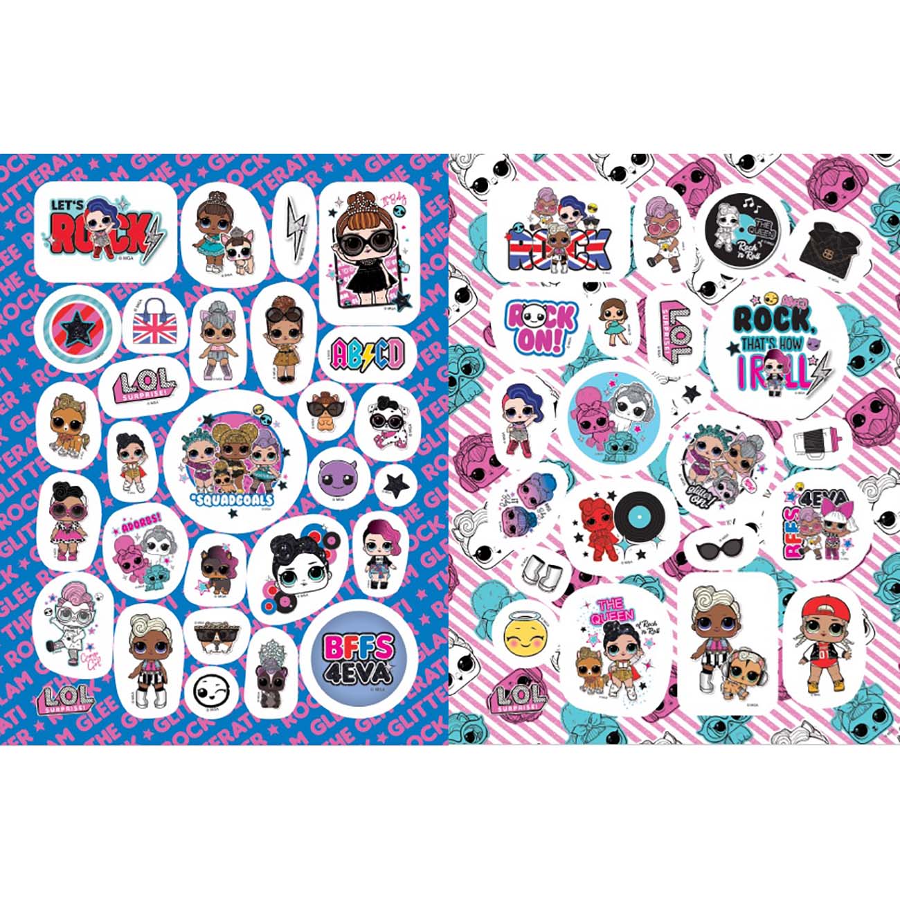 Книга для детей ND Play 150 наклеек. L.O.L. Вместе навсегда