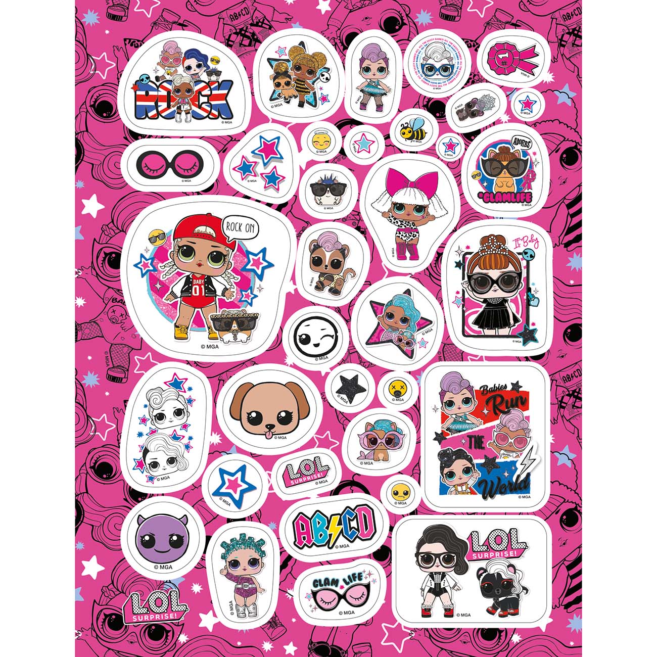 Книга для детей ND Play 150 наклеек. L.O.L. Лучшие друзья