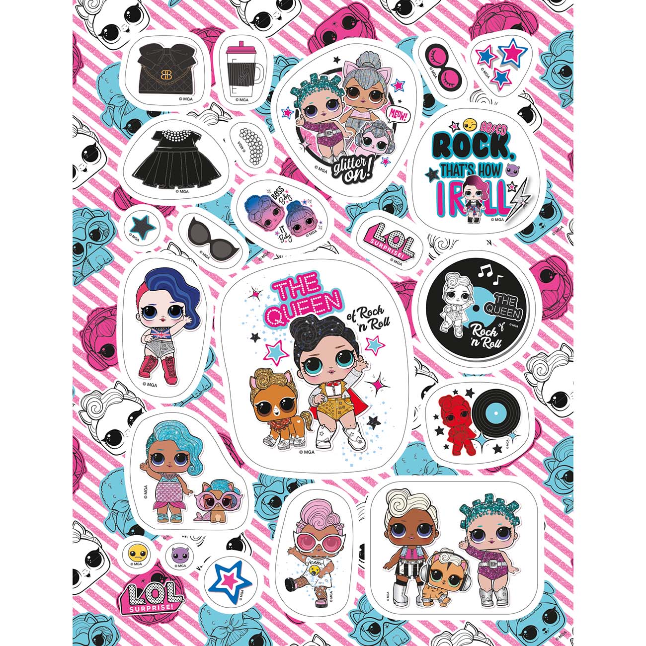 Книга для детей ND Play 150 наклеек. L.O.L. Лучшие друзья