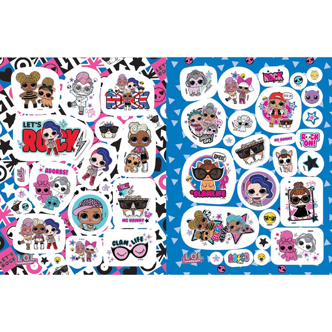 Книга для детей ND Play 150 наклеек. L.O.L. Мы крутые