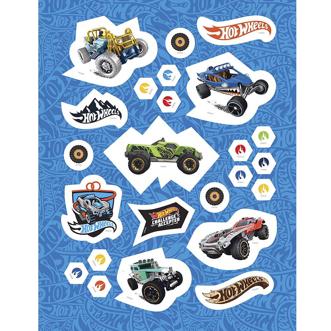 Книга для детей ND Play 150 наклеек. Хот Вилс. Бесстрашные внедорожники