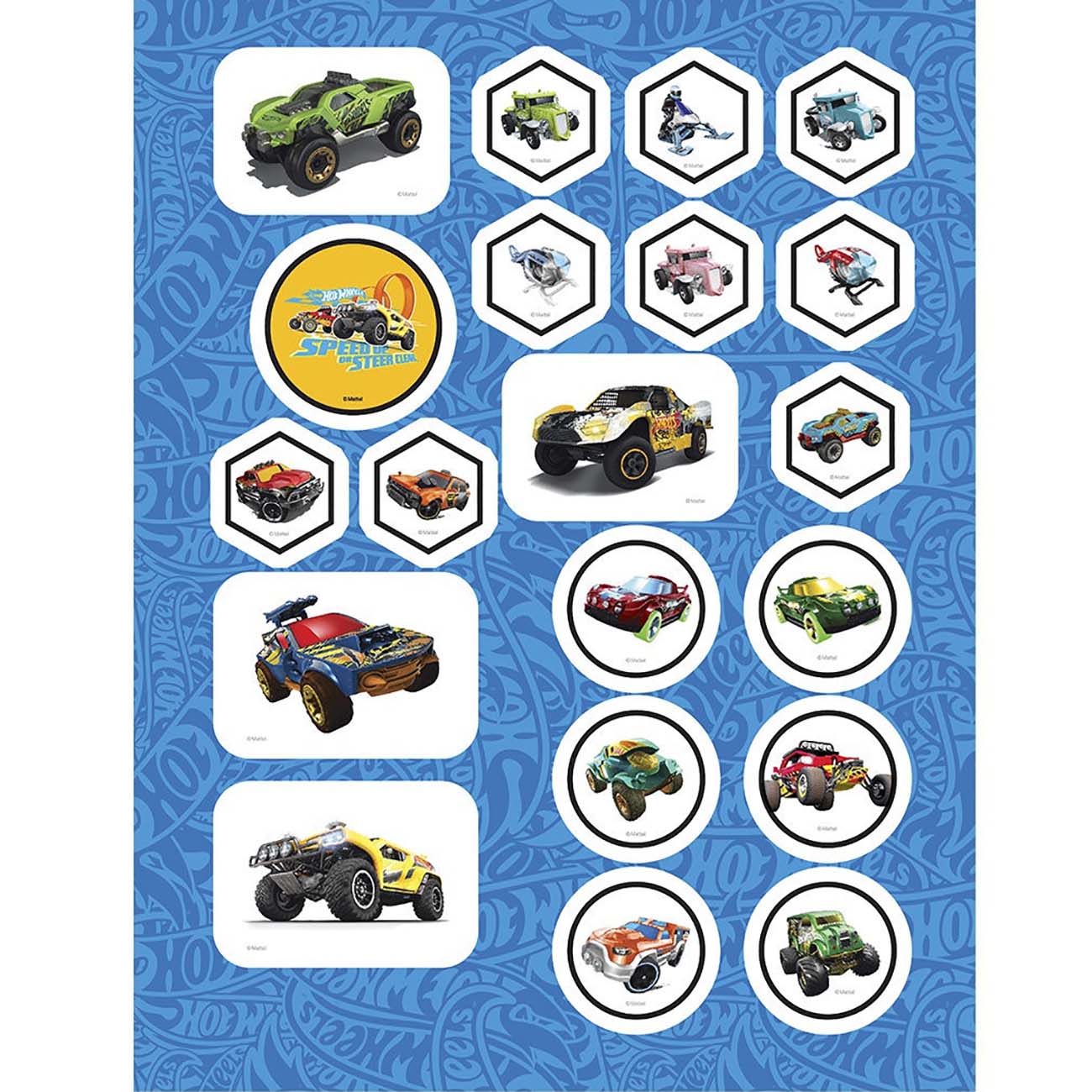 Книга для детей ND Play 150 наклеек. Хот Вилс. Бесстрашные внедорожники