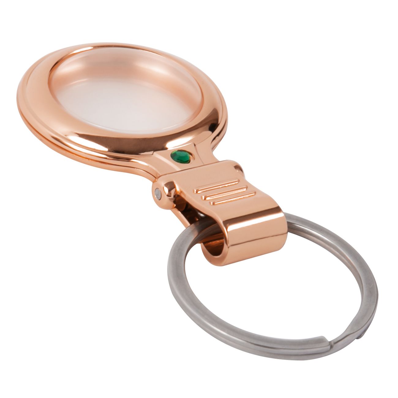 Чехол-брелок для AirTag Red Line металл розовое золото УТ000025977