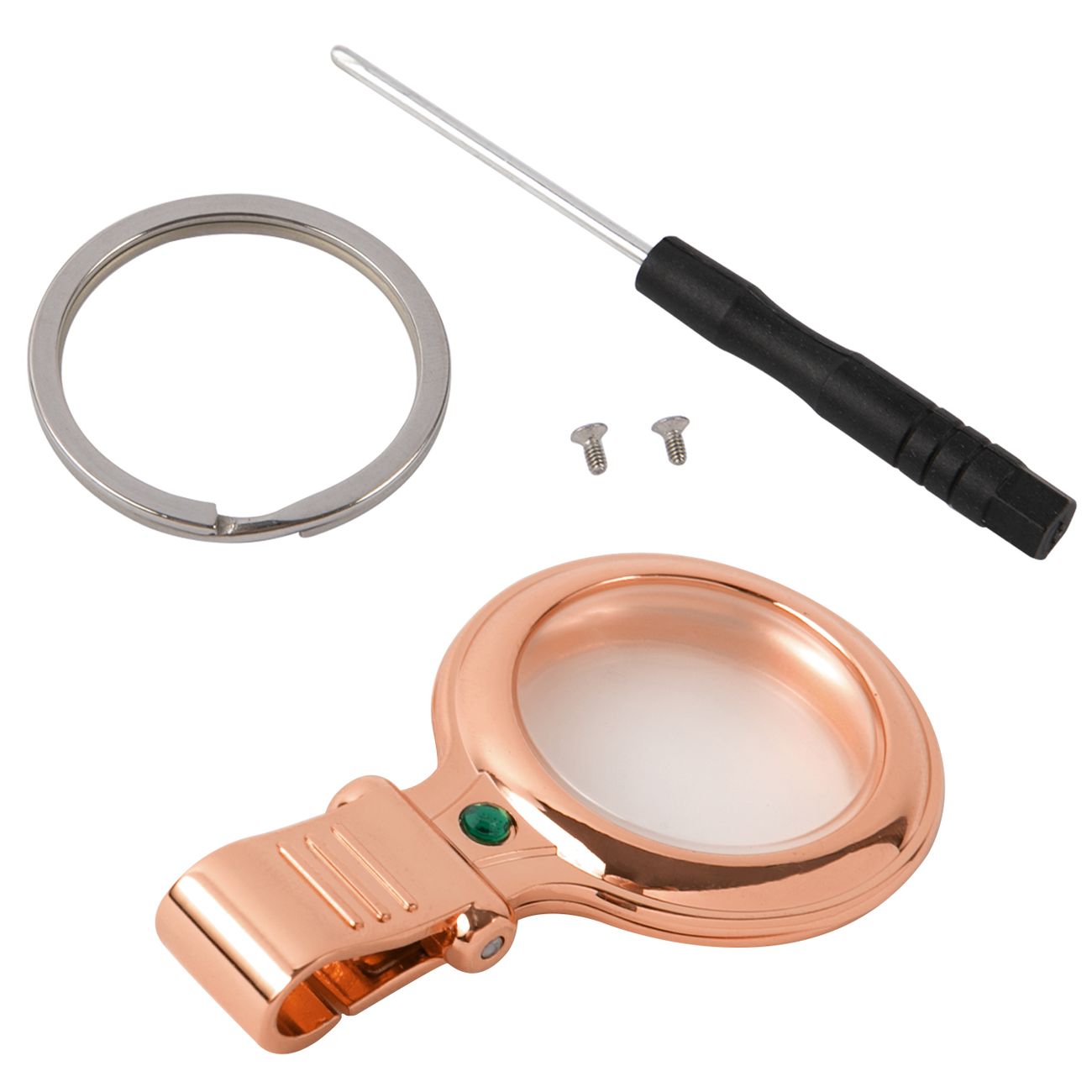 Чехол-брелок для AirTag Red Line металл розовое золото УТ000025977