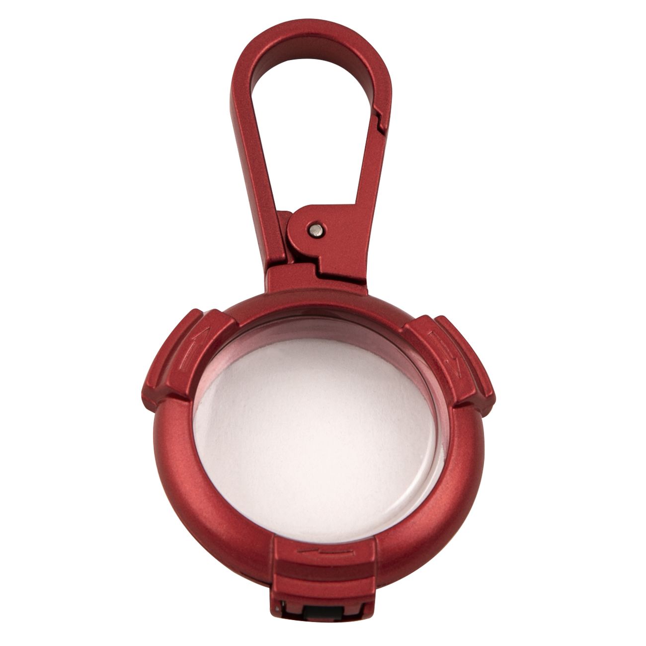 Чехол-брелок для AirTag Red Line металл красный