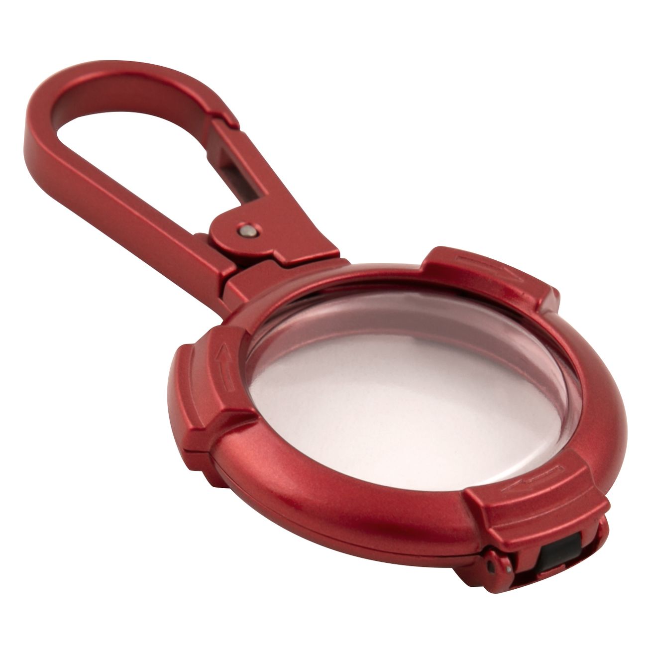 Чехол-брелок для AirTag Red Line металл красный