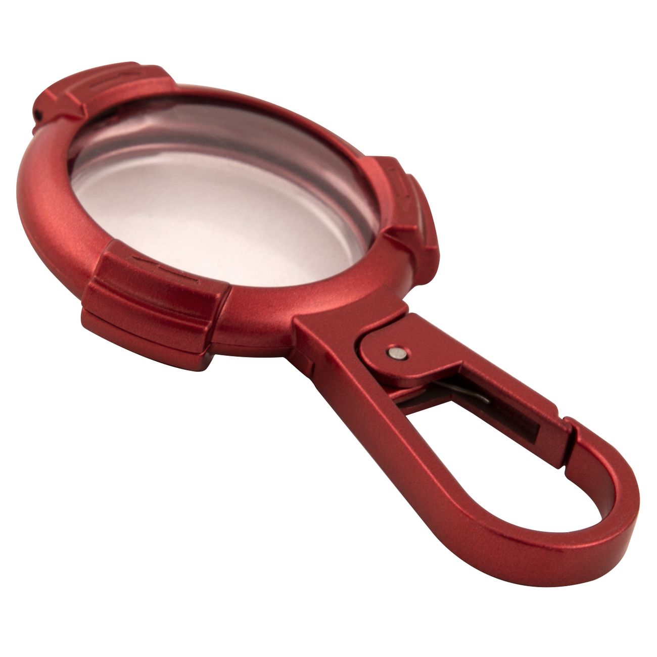 Чехол-брелок для AirTag Red Line металл красный