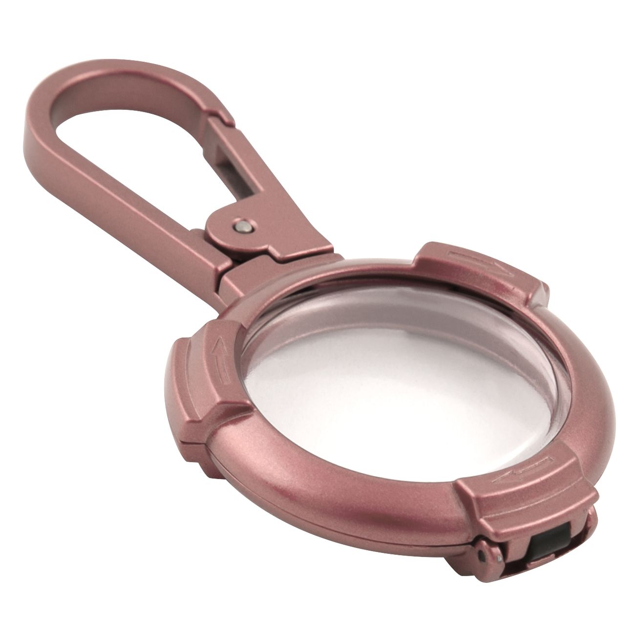 Чехол-брелок для AirTag Red Line металл розовый УТ000025988