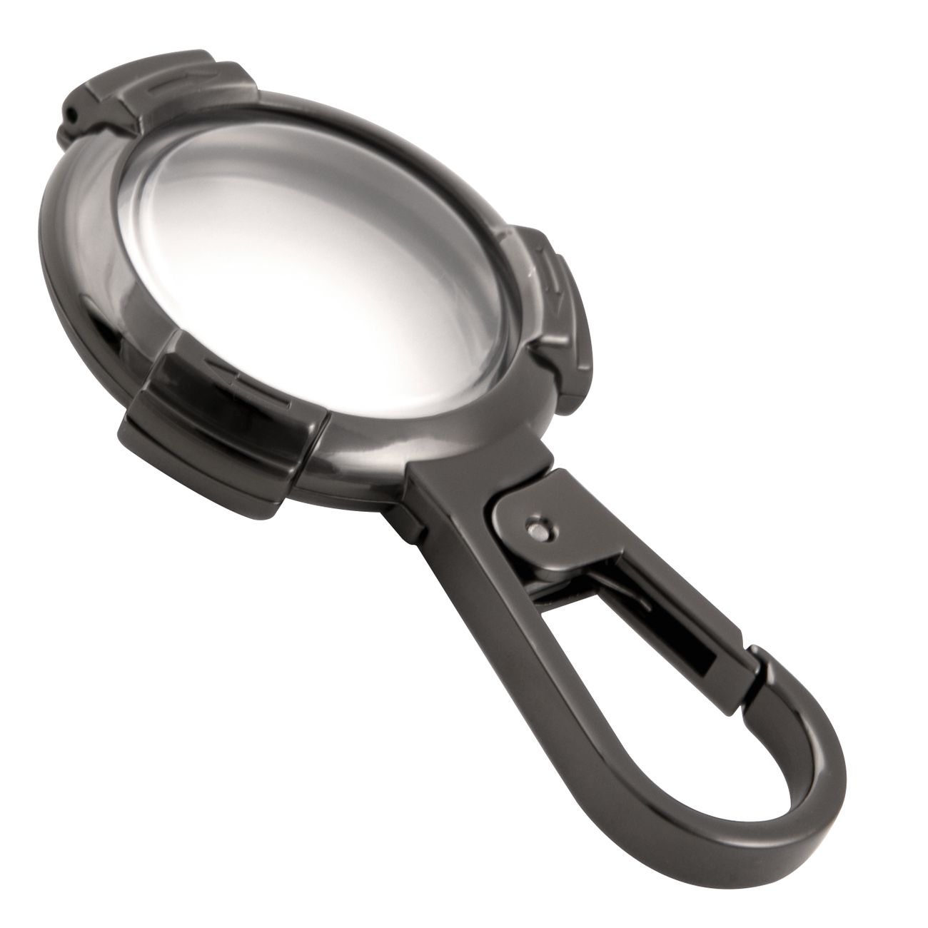 Чехол-брелок для AirTag Red Line металл черный