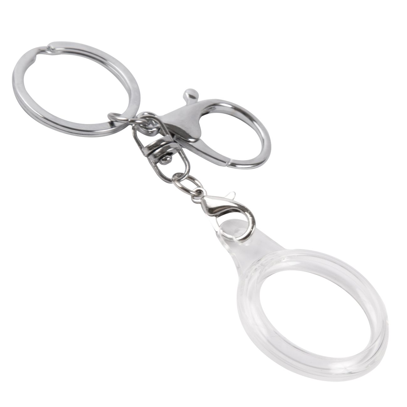 Чехол-брелок для AirTag Red Line TPU прозрачный