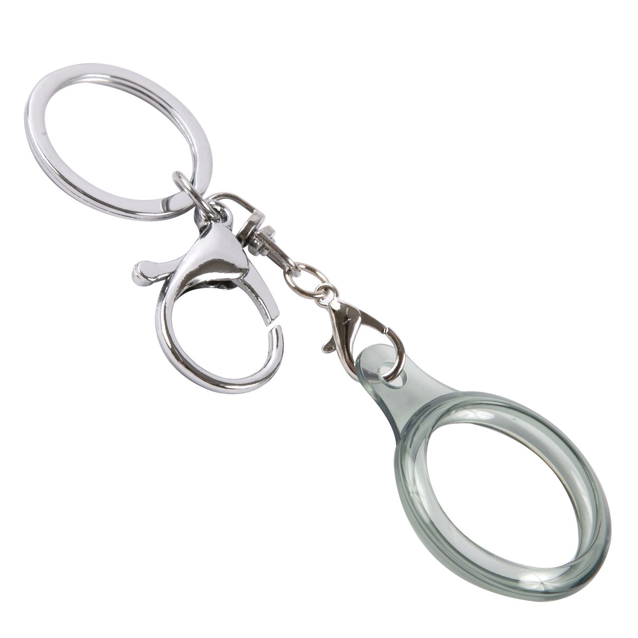 Чехол-брелок для AirTag Red Line TPU серый