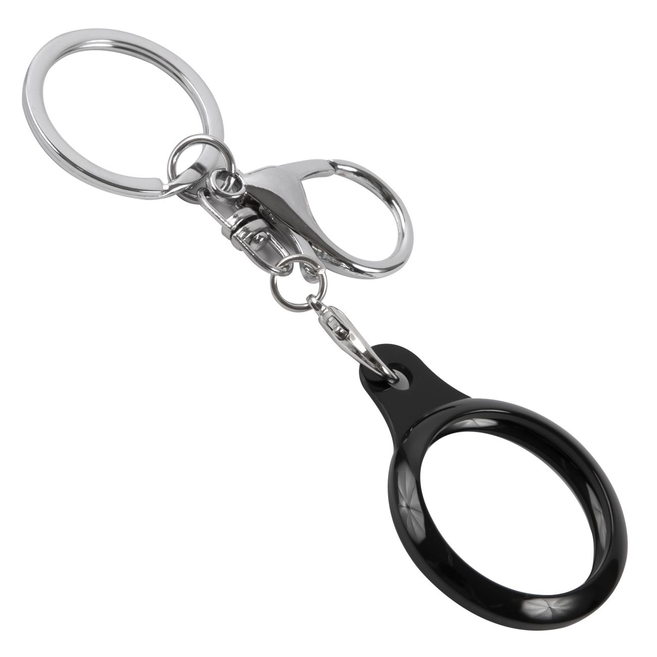 Чехол-брелок для AirTag Red Line TPU черный